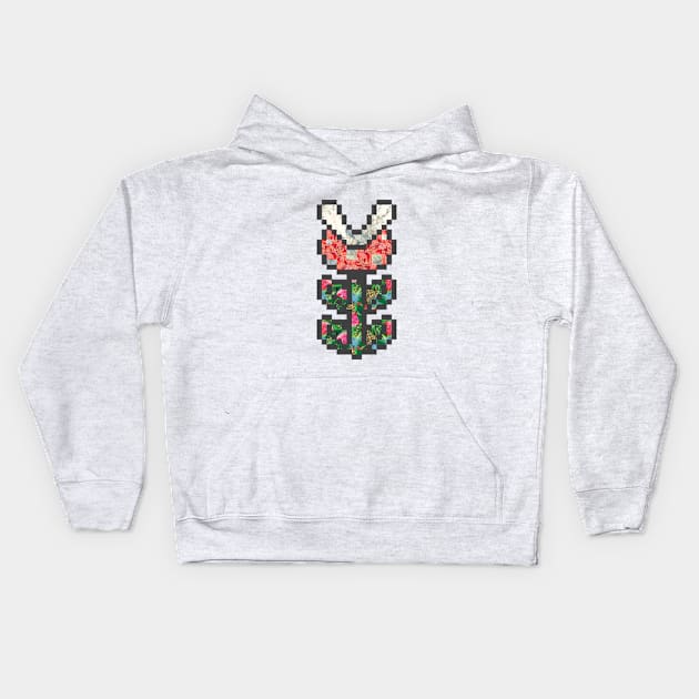 Piranha Power Kids Hoodie by finkgraphics